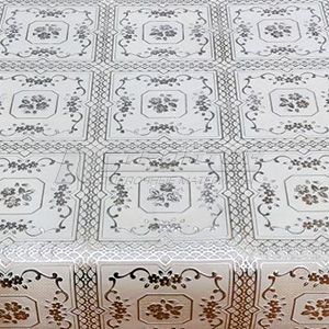 Салфетка в рулоне ажурная 41035 серебро 0,5х20м.